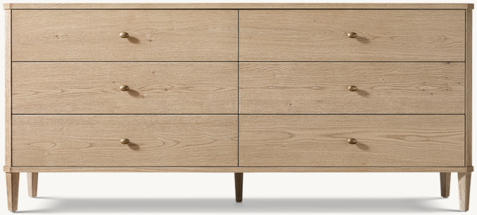 Delphine 6-Drawer Dresser