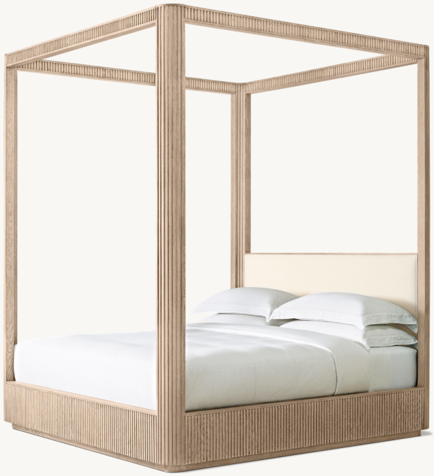 Byron Fabric Canopy Bed