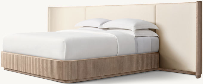 Byron Extended Fabric Shelter Bed | Stylish & Modern