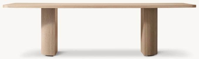 Byron Rectangular Dining Table - Thumbnail 2