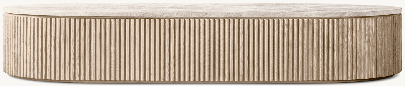 Byron Emperador Coffee Table by RH