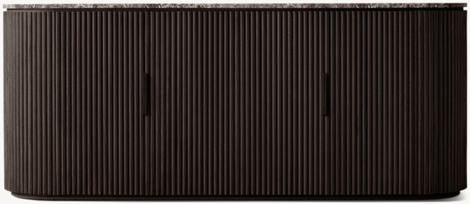 Byron Emperador 4-door Sideboard