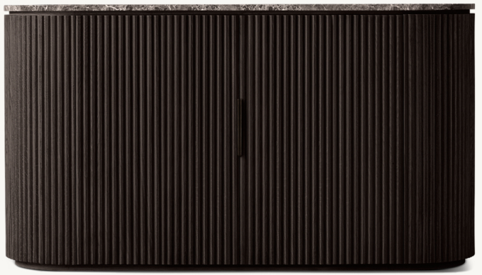 Byron Emperador Double-Door Sideboard