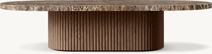 Shown in Brown Oak/Brown Emperador Marble.
