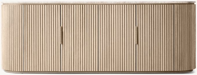 Byron Emperador 4-door Media Console