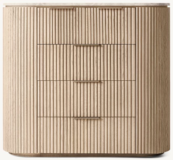 Byron Emperador 5-Drawer Dresser