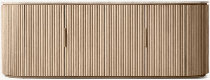 Byron Emperador 4-door Media Console