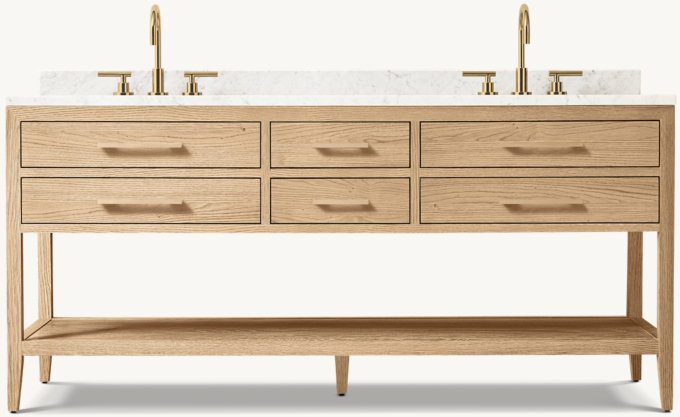 French Contemporary Double Washstand 