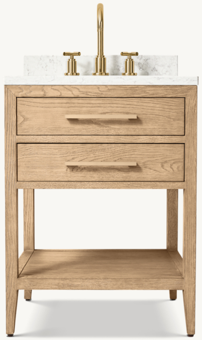 French Contemporary Powder Washstand 