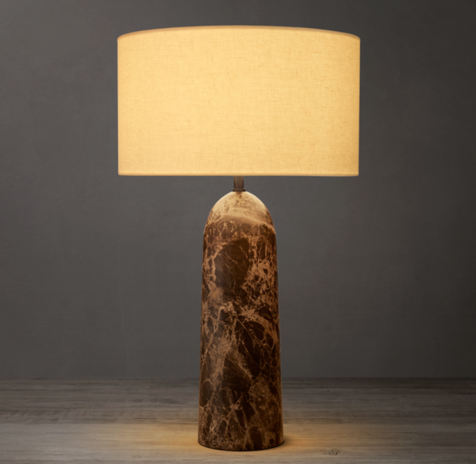 Sarezzo Stone Tapered Table Lamp
