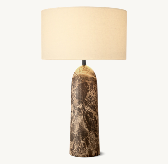 Sarezzo Emperador Tapered Table Lamp