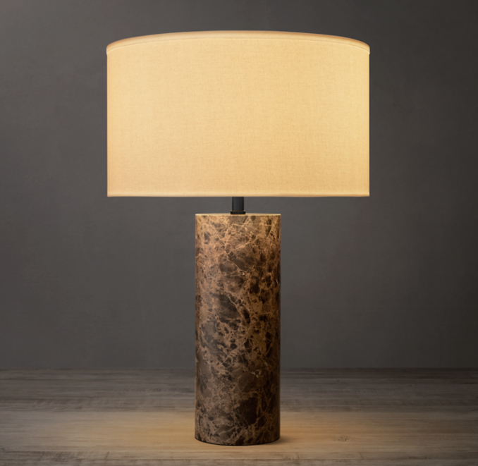 Sarezzo Cylindrical Table Lamp