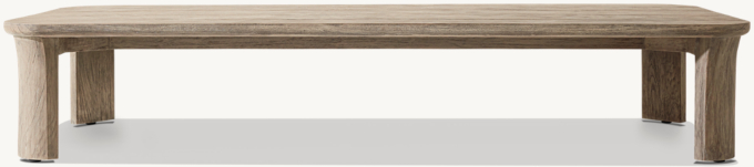 Lagos Teak Rectangular Coffee Table