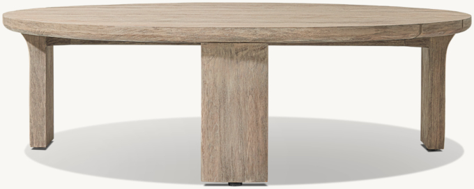 Lagos Teak Round Coffee Table