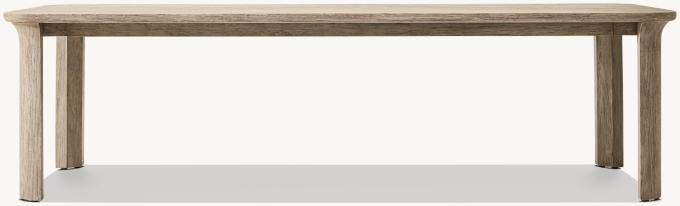 Lagos Teak Rectangular Dining Table