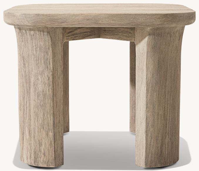 Shown in Aged Teak.