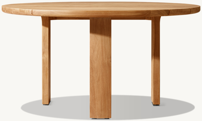 Lagos Teak Round Dining Table