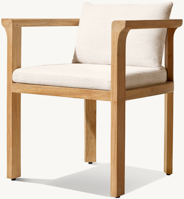 Lagos Teak Dining Armchair