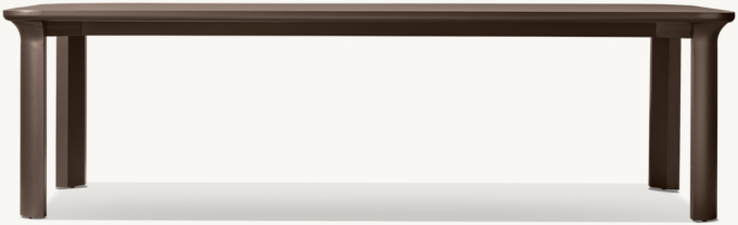 Lagos Aluminum Rectangular Dining Table
