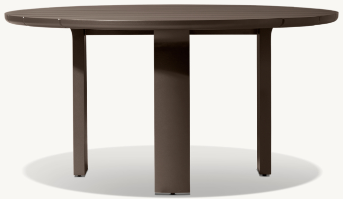 Lagos Aluminum Round Dining Table