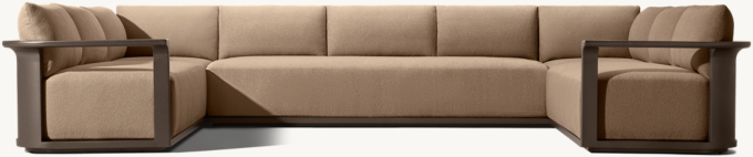 Lagos Aluminum Customizable Sectional