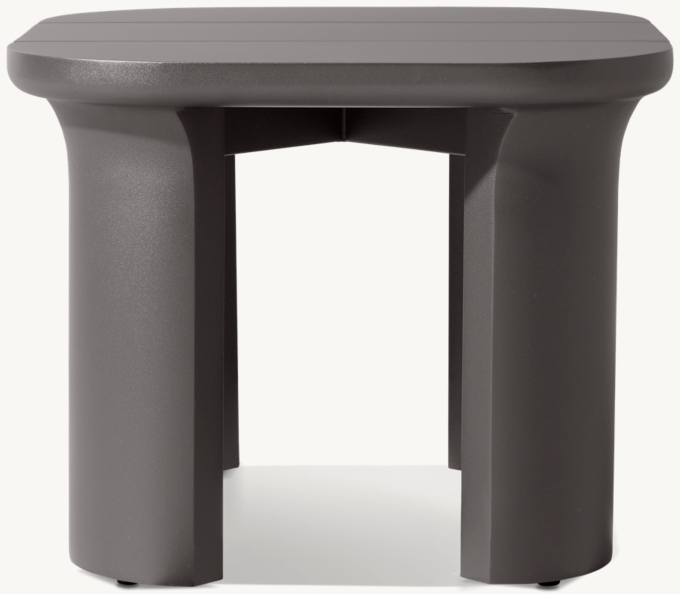 Lagos Aluminum Side Table