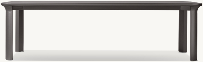 Lagos Aluminum Rectangular Dining Table