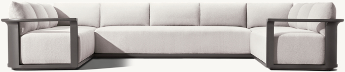 Lagos Aluminum Customizable Sectional