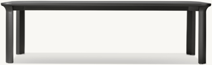 Lagos Aluminum Rectangular Dining Table