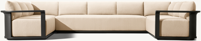 Lagos Aluminum Customizable Sectional