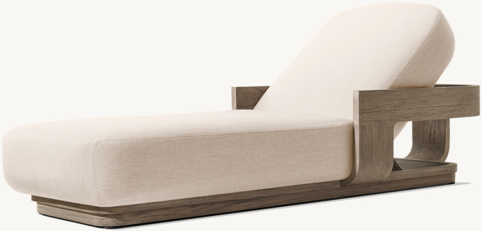 Sedona Teak Adjustable Chaise