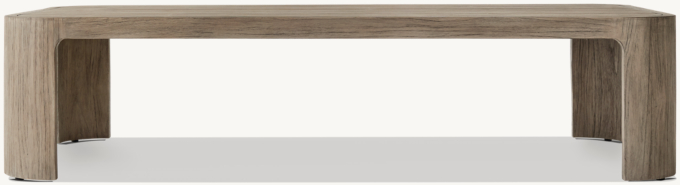 Sedona Teak Rectangular Coffee Table