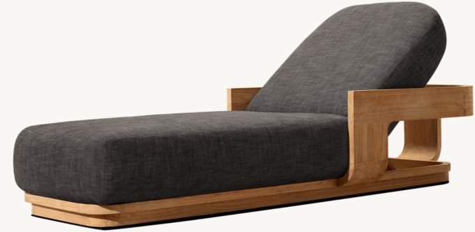 Sedona Teak Adjustable Chaise
