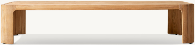 Sedona Teak Rectangular Coffee Table