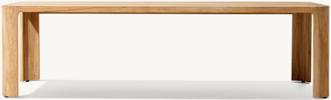 Sedona Teak Rectangular Dining Table