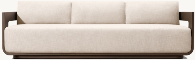 Sedona Aluminum Sofa