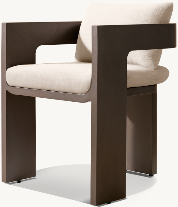 Sedona Aluminum Dining Armchair