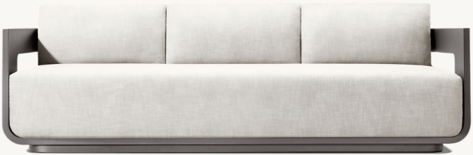 Sedona Aluminum Sofa