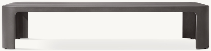 Sedona Aluminum Rectangular Coffee Table