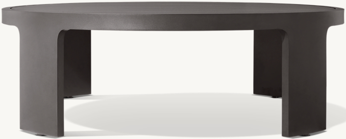 Sedona Aluminum Round Coffee Table