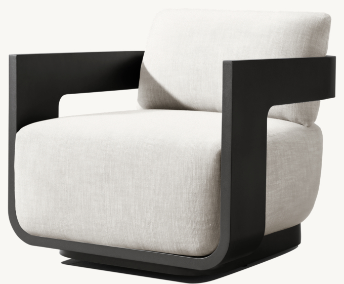 Sedona Aluminum Swivel Lounge Chair