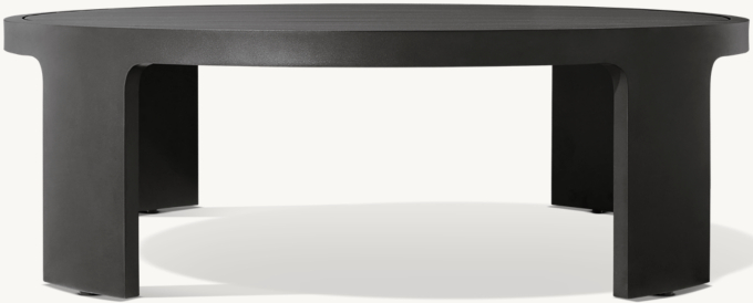 Sedona Aluminum Round Coffee Table