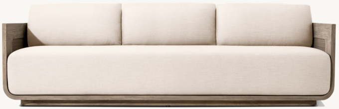 Sedona Cane Teak Sofa