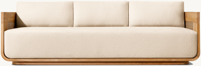 Sedona Cane Teak Sofa