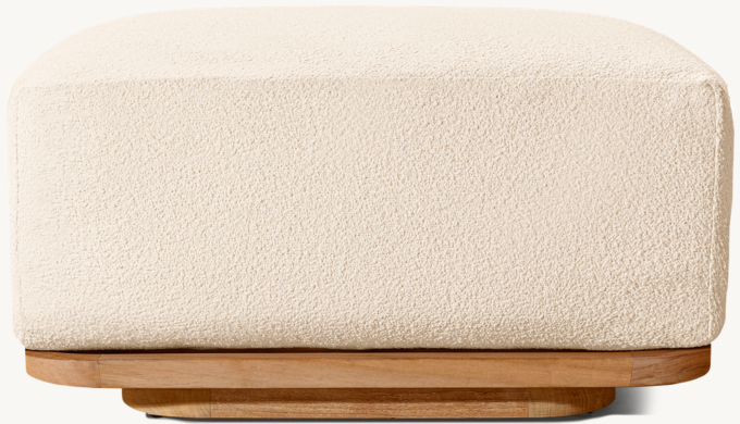 Sedona Teak Ottoman