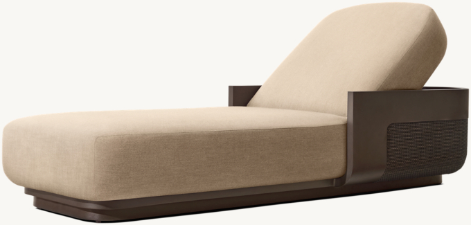 Sedona Cane Aluminum Adjustable Chaise