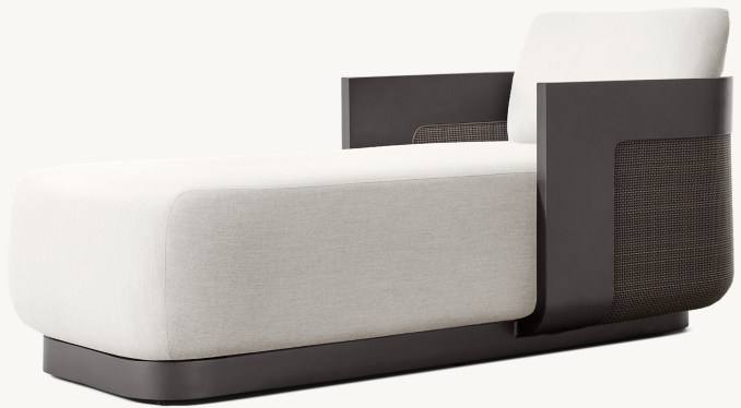 Sedona Cane Aluminum Chaise