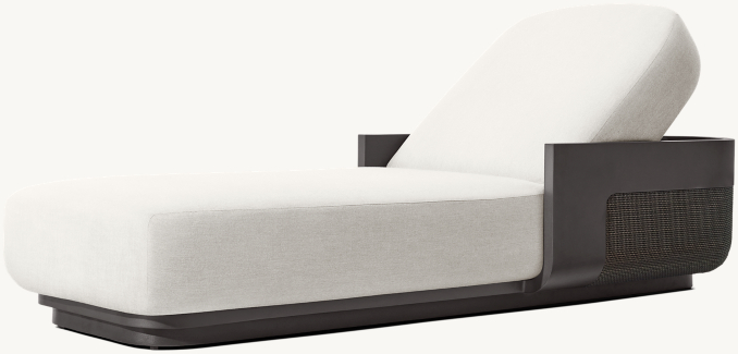 Sedona Cane Aluminum Adjustable Chaise