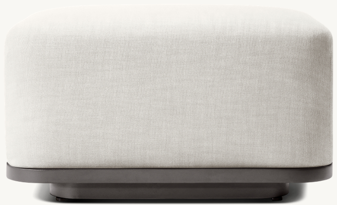 Sedona Aluminum Ottoman