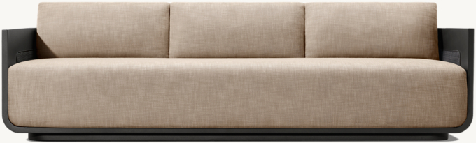 Sedona Cane Aluminum Sofa